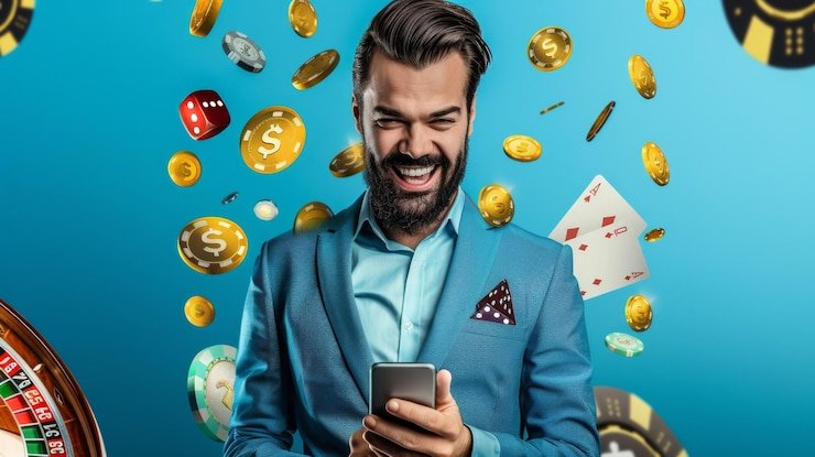 Antarmuka aplikasi mobile optifabric menampilkan menu utama dengan pilihan slot, olahraga, dan live casino